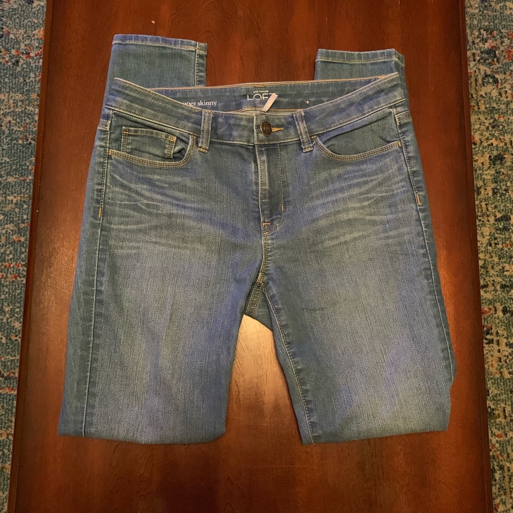 Ann Taylor loft skinny jeans